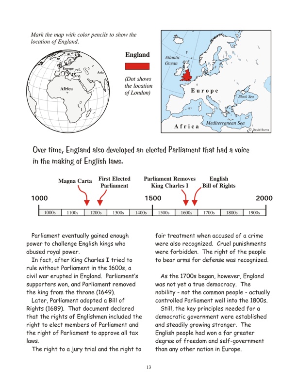 The Growing Rights of Englishmen - continued